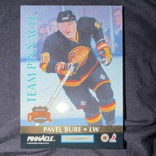 1992-93 Pinnacle - Team Pinnacle #4 - Pavel Bure, Kevin Stevens HOF