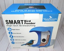 Smart Bird Feeder Camera Solar Powered Live Video App Tasty Tweets Birdwatching