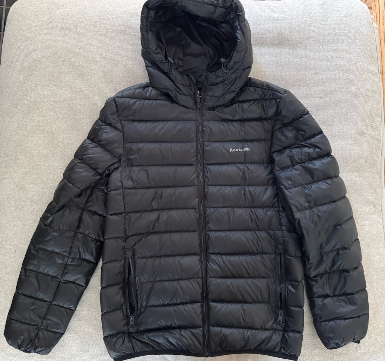 Roots Down Packable Jacket  Black Small - image 2