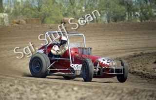 1973 Sprint car racing original photo negative Walt Kennedy El Centro