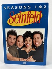 Seinfeld - Seasons 1 and 2 1989 DVD 4-Disc Set J Alexander, J Louie-Dreyfus