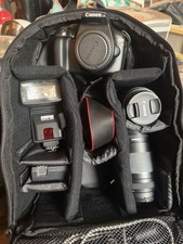 Canon Rebel EOS T3 Camera with 2 Lenses and Bag Accessories Kit