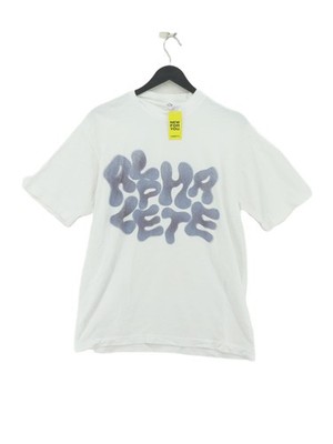 Los Angeles Apparel Damen T-Shirt M weiß 100% Baumwolle Basic