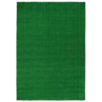Artificial Turf Solid Grass Green 6 Ft. X 9 Ft. Indoor Outdoor Area Rug