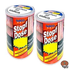 Fargo Rot/Red XXL Stopf-Dose 2x 122g Feinschnitt-Tabak / Zigarettentabak