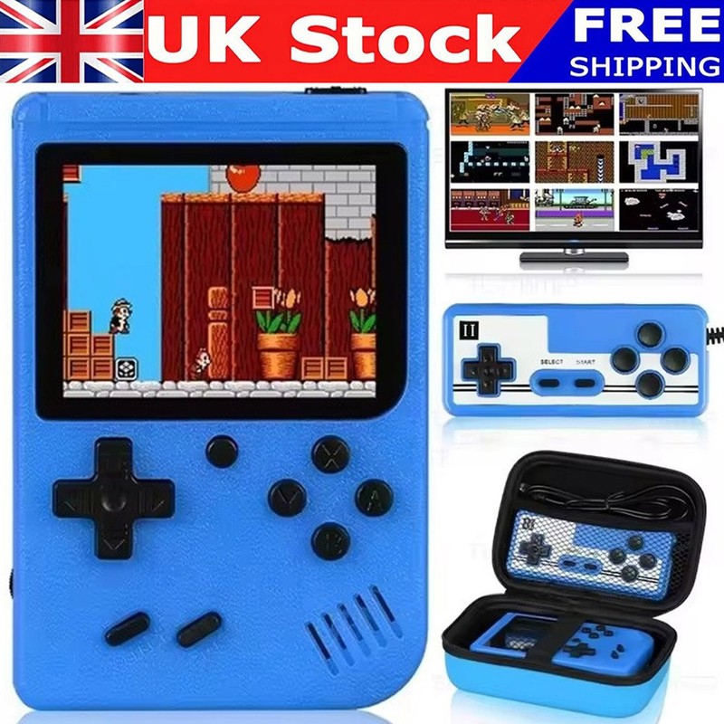 800 Classic Games Handheld Retro Video FC Game Console Player For Kids Adults UK
