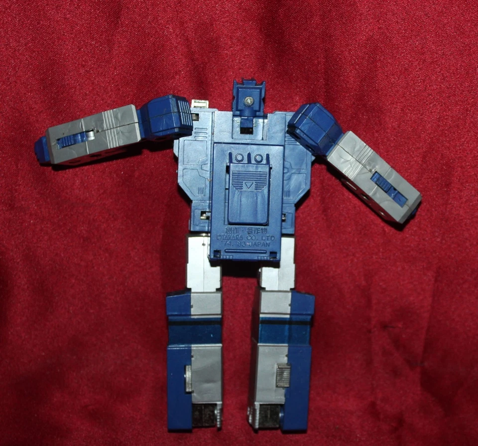 Hasbro 4 G1 Transformers 1983 Soundwave y Autobot Hot Rod y metralla y polipasto Foto 3 de 4