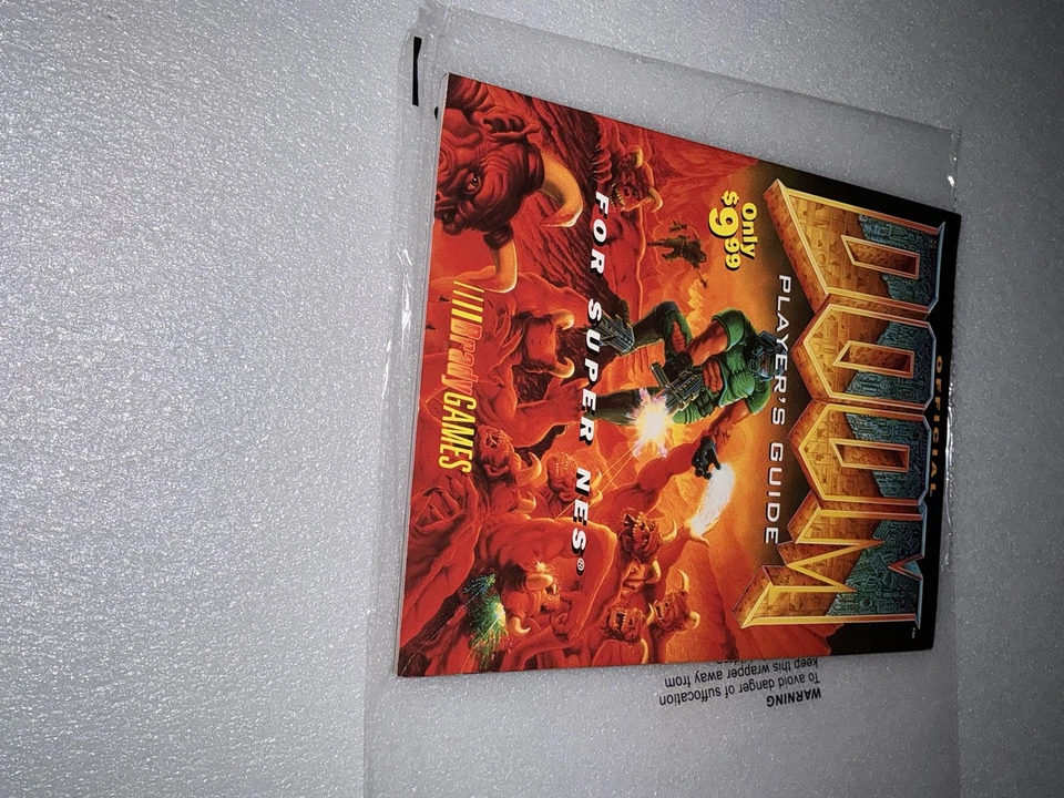 Official Doom Player's Guide Brady Games for Super NES SNES Strategy Guide VGC!! - Image 4 of 4