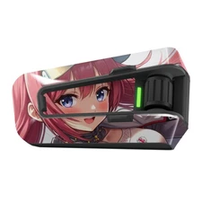 For Cardo Packtalk Edge Protection Sticker Decal Anime Sporty Girl