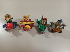 Vintage 1989 Complete Set Of 4 Disney TaleSpin Airplane McDonalds Toys