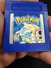 Pokemon Blue Version (Nintendo Game Boy, 1998) GBC Authentic New Save Battery
