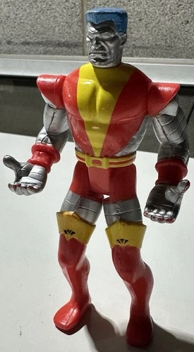 Toy Biz Vintage 1991 Marvel X-Men Series 1 Colossus 5" Figure Yellow Boot Tops