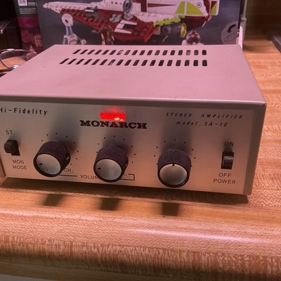 Vintage Monarch SA-10 Stereo Tube Amplifier