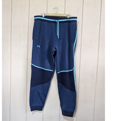 Under Armour Team USA Olympic IntelliKnit Jogger Pants Navy Blue Men's XXL 2024