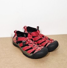 Keen Newport H2 Sandals Boys Size 4 Red Active Water Shoes Hiking Washable