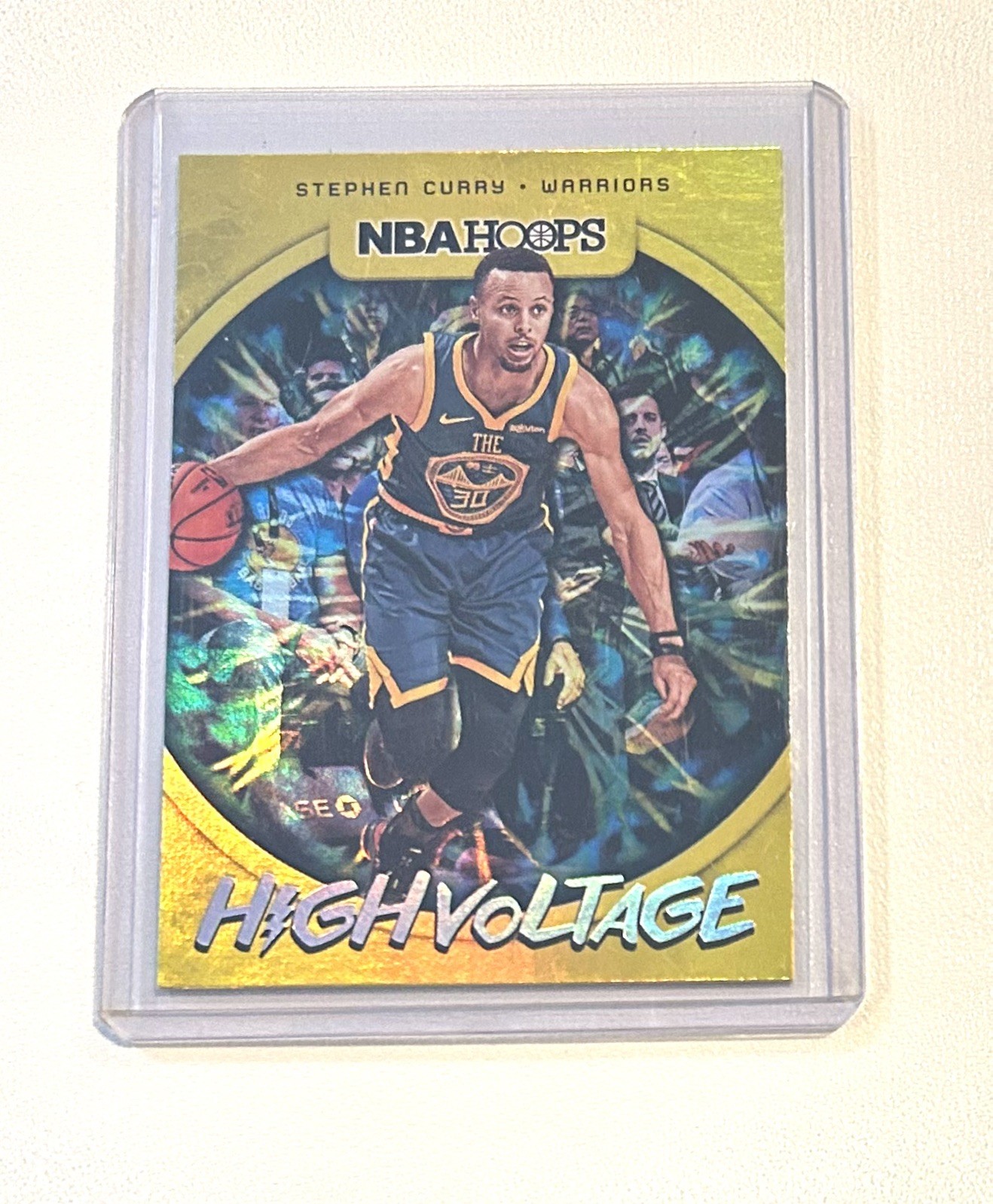 2019-20 Panini NBA Hoops - High Voltage Stephen Curry #10