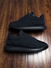 Hermes Avatar Entrenadores de Malla Técnica Negros Para Hombre Tenis de Nylon - Talla 42H 9US