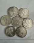 4.2  Troy Oz Of Silver Lot of 7 Canadian Silver Dollars 1965–1966 | .800 Silver