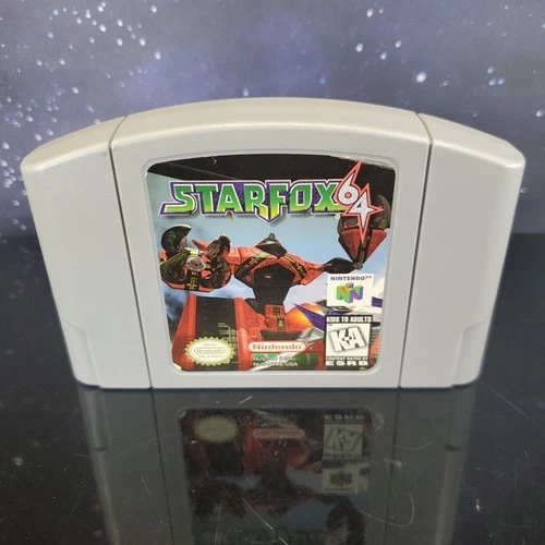 New ListingStar Fox 64 Nintendo 64 N64 Authentic OEM Tested & Working Clean Label
