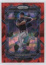 2023 Panini Prizm Red Ice Prizm Owen Murphy #7 h6c