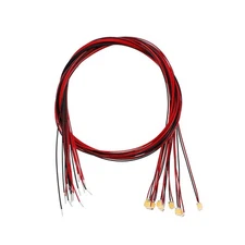 10pcs DC2.8-3V Prewired 0805 Warm White Surface Mounted Device LED Light 20cm L