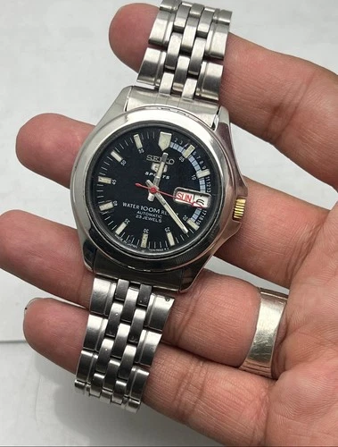 Vintage Seiko 5 Sports 23 Jewels Men Japan 7S36-01C0 Spare/Repair (B43)