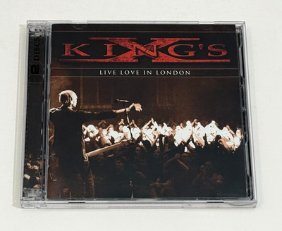 King's X Live Love In London 2xCD 2010 Dug Pinnick Ty Tabor Jerry Gaskill