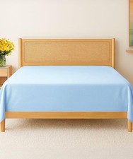 Twin Size Flat Sheet - Hotel Quality Flat Bed Sheet Only - Ultra-Soft, Breath