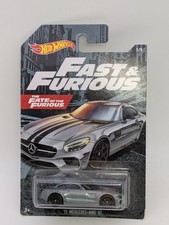 Walmart 2019 Hot Wheels Fast & Furious 1/5 Silver ‘15 Mercedes AMG GT 1:64 Car