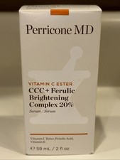 Perricone MD Vitamina C Estere CCC+ Ferulico 20% Schiarente 2 oz Nuovo con scatola SPEDIZIONE VELOCE