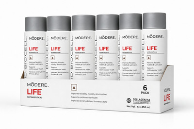 Modere Liquid BioCell Life Collagen 15.2 FL Oz ( Pack of 6 ) | New Exp 10/2026