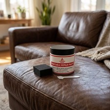Leather Hero Leather Filler for Filling or Repairing Holes, Tears, Cracks