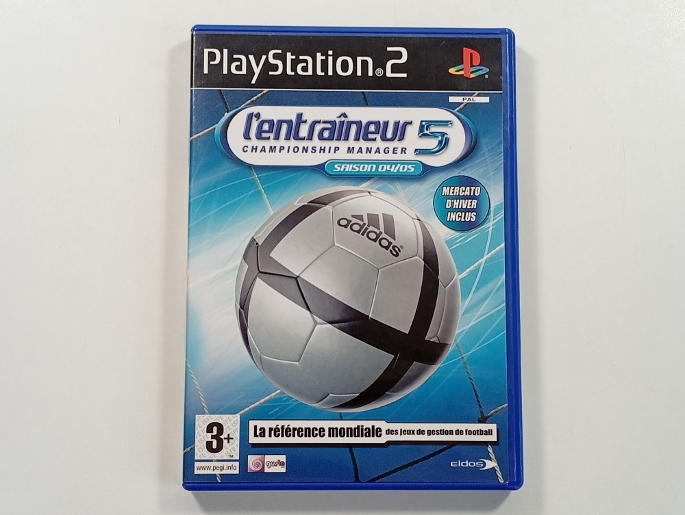 L'ENTRAINEUR 5: SAISON 04/05 SONY PLAYSTATION 2 (PS2) PAL-FR OCCASION