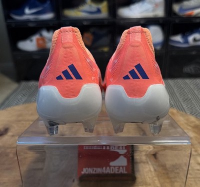 Size 7 Adidas Predator Elite Laceless FG Signal Coral Men's Soccer