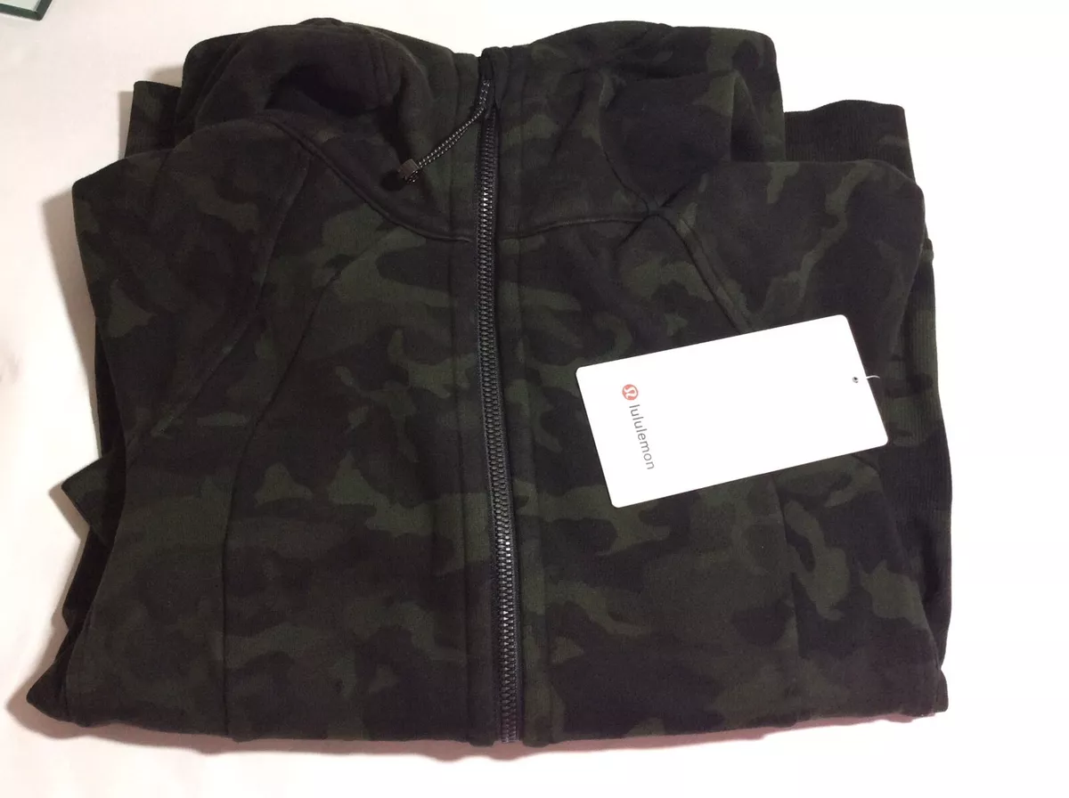 Buy LULULEMON Scuba Hoodie IV Sz 8 (Incognito Camo Multi Grey, 8