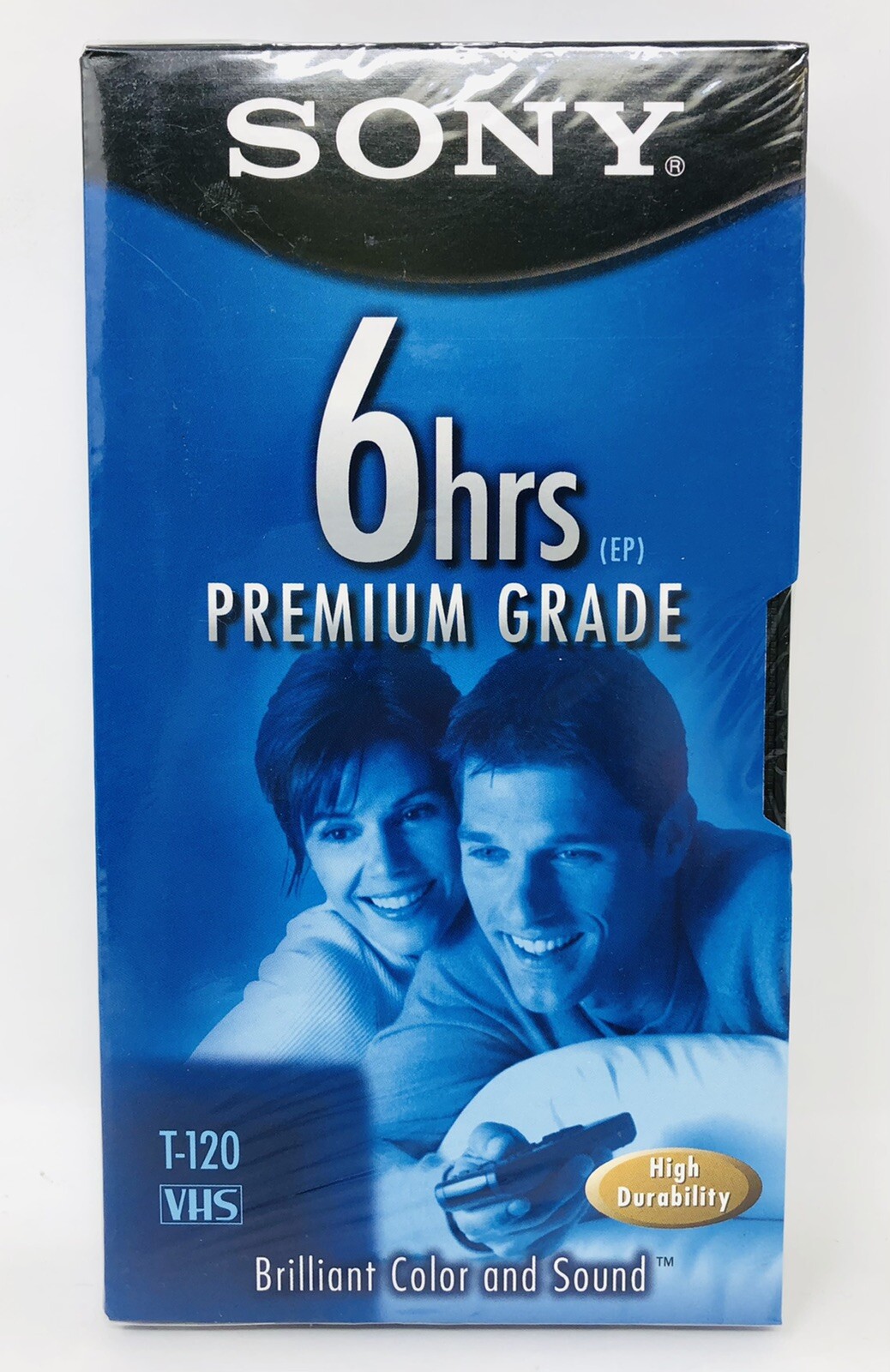 Sony T120 Brilliant Premium Grade Blank VHS Video Tape 6HRS NEW Sealed
