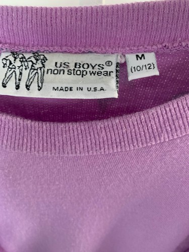 US BOYS Non Stop Wear Vintage Break Dancing Vibe Sweater Girls Medium 10/12 - Picture 4 of 4