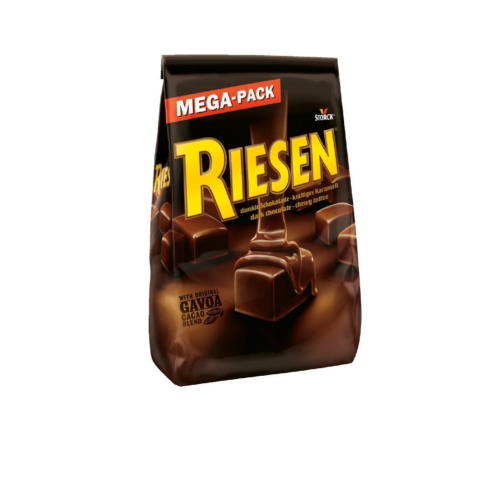 Storck Riesen Mega Pack Caramelos Duros Rellenos de Chocolate 900 g