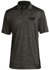 Storm Bowling Classic Black Logo Performance Polo