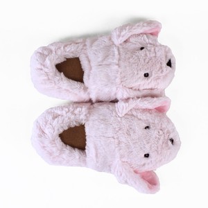 pink bunny slippers