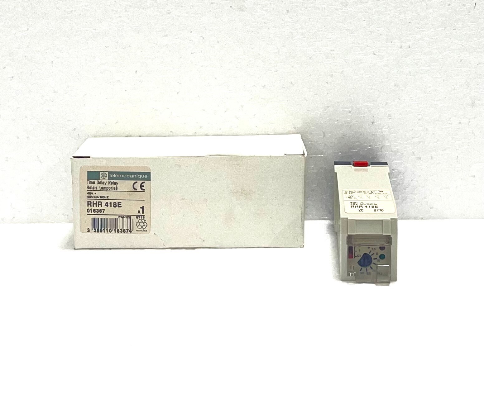 Telemecanique RHR-418E Off-Delay Timing Relay