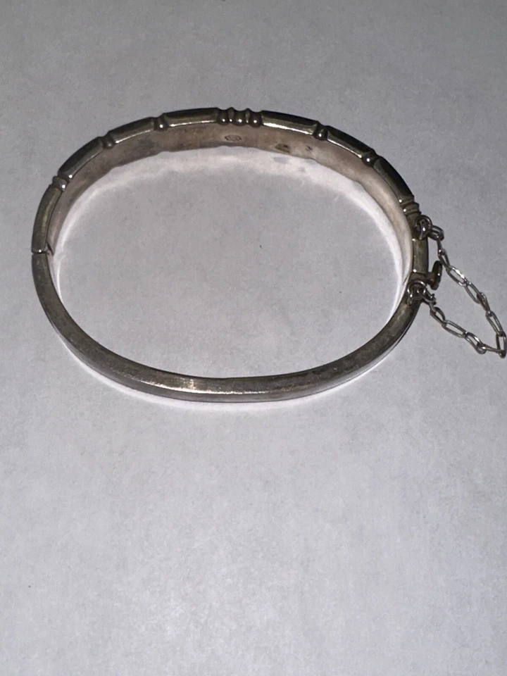 Piedra cuadrada de malaquita y sodalita, brazalete, SS 925 Foto 3 de 4