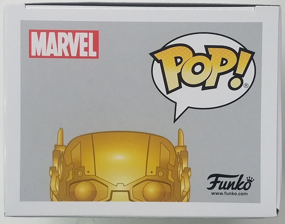 Funko POP! ゴールド ANT-MAN 384 Funko POP Gold Chrome Ant-Man #384 10th Anniversary Marvel