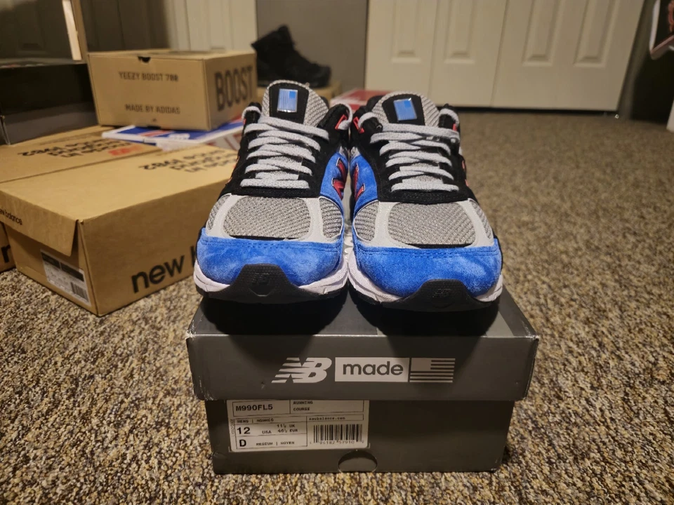 Size 12 - New Balance 990v5 Made in USA Fast Lane - Image 3 of 4