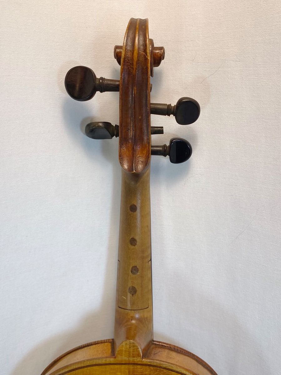 バイオリン　3/4 Fine Antique German? Violin. 4/4 Writing on Rib 1914 | eBay