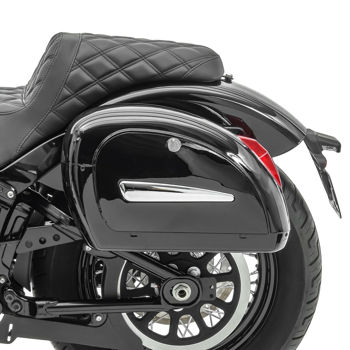 Sacoches Latérales Rigides Pour Indian Chief Dark Horse - Marque Craftride - Neuf Sous Emballage