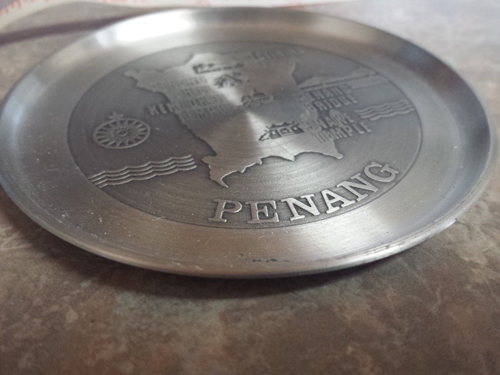 Royal Selangor Pewter Collectible Penang Malaysia Miniature Plate eBay