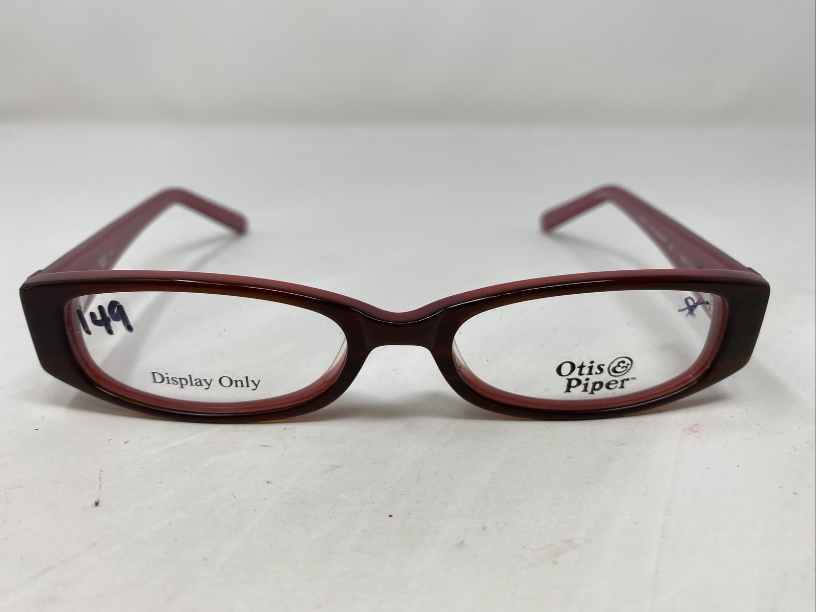 Otis & Piper OP5001 (601) BURGUNDY 47-16-125 Full Rim Eyeglasses Frame ...