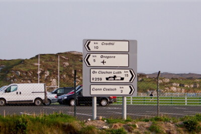 Foto 6x4 Mullaghderg Beach - Zufahrtsstraße von R259 Cionn Caslach Ansicht ist um 2008