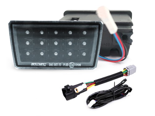 F1 LED Rear Fog Light Kit Plug and Play Brake Light BK/CL For 2022+ Subaru WRX